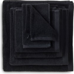 Heckett & Lane 3 stuks Premium Washand 16 x 21 cm Night Black