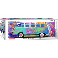 Eurographics Eurographics puzzel Samba Pa' Ti - Love Bus VW Panorama - 1000 stukjes
