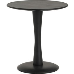 Bijzettafel Ø55, hoog, Black