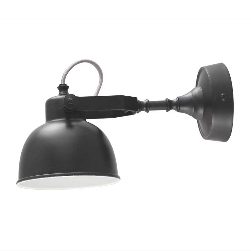 LABEL51 - Wandlamp Giens 13x30x14 cm L - Industrieel - Zwart - 