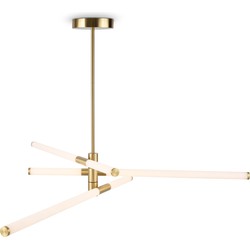 Maytoni - Plafondlamp Axis - Goud - Ø124,1