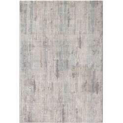 Balos Vintage Blauw / Grijs vloerkleed - Gestreept - 120 X 170 CM