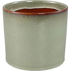 PTMD Bloempot Mary - 17x17x15 cm - Keramiek - Groen