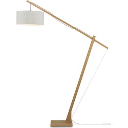 Vloerlamp Montblanc - Bamboe/Naturel - 175x47x207cm
