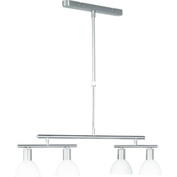 Moderne Hanglamp  Dallas - Metaal - Grijs
