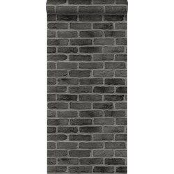 Walls4You behang steen donkergrijs - 0,53 x 10,05 m - 935326