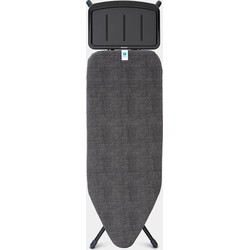 Strijkplank C, 124x45 cm, solide stoomunithouder - Denim Black