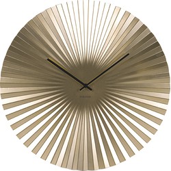 Karlsson - Wandklok Sensu XL - Goud- Ø50cm