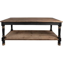 Clayre & Eef Presentatie Tafel Zwart Hout