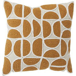 Light&living Kussen 45x45 cm CASCO crème+oker