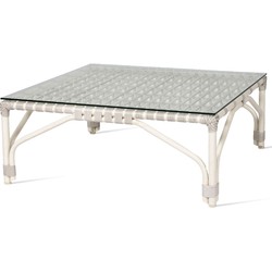 Vincent Sheppard Lucy Modular Salontafel Off White Inclusief Glasplaat