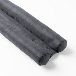Textino TITO - Tochtrol   dubbele tochtstopper - 80x16x5 cm - Charcoal Gray - antraciet - Textino