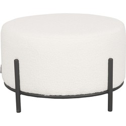 LABEL51 Poef Troy - Ivory - Boucle - XL