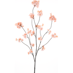 Prunus Malaga spray lt peach 126 cm kunstbloem