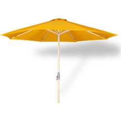 Lanterfant® Parasol Lucas - Houten parasol - 300 cm - Oker