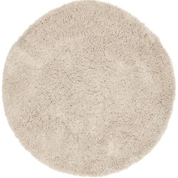 MUST Living Carpet Celeste round medium,Ø200 cm, beige, 100% polyester