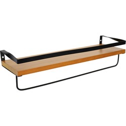 Keuken Wandplank met handdoekhouder – L 44.5 cm