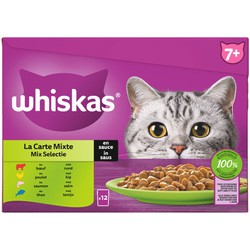 Mix Selectie in saus maaltijdzakjes multipack 12x85g dierensnack