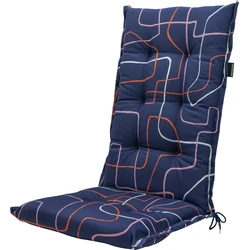 Madison - Tuinkussen Hoge Rug Joah Indigo - 123x50cm