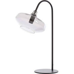 Light & Living - tafellamp - Solna - zwart - glas metaal - E14 - 1881058