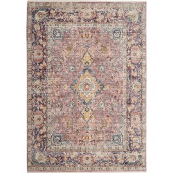 Safavieh Traditional Indoor Woven Area Rug, Illusion Collection, ILL700, in Purple & Multi, 122 X 183 cm