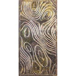 PTMD Wandpaneel Connolly - 80x2x160 cm - Hout - Groen