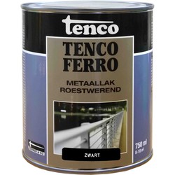 Ferro zwart 0,75l verf/beits
