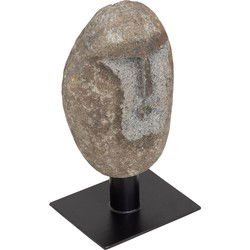 MUST Living Decoration Kiss,±35x18x15 cm, riverstone pebble