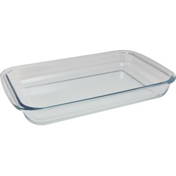 Ovenschaal/braadslede 3 liter rechthoekig 39 x 23,5 x 5 cm - Ovenschalen