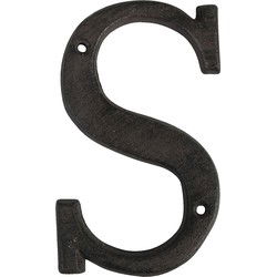 Clayre & Eef IJzeren Letter S Bruin IJzer