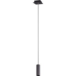 Industriële Hanglamp Marley - Metaal - Zwart