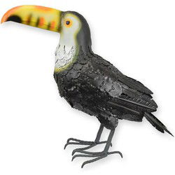 Metalen kleurrijke toekan