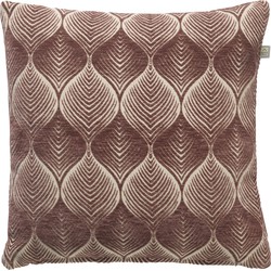 Dutch Decor ELOI - Kussenhoes aubergine 45x45 cm - groen - Dutch Decor