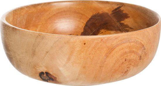 Cosy & Trendy Bowl Hout - Ø 20 cm x 8 cm - 