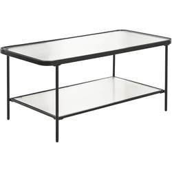 Beliani BLAIR - Salontafel-Transparant-Veiligheidsglas
