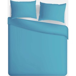 Larson - Luxe hotelkwaliteit dekbedovertrek - Tweepersoons - 200x220cm - Turquoise