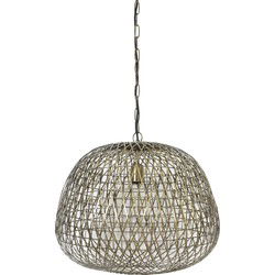Light & Living - Hanglamp ALWINA - Ø50x44cm - Brons