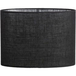 Light & Living - kap - Sendai - zwart - textiel - E27 - 3830919