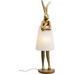 Vloerlamp Animal Rabbit Gold-White 150cm