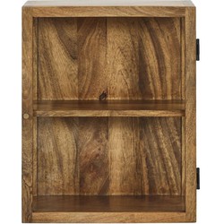 House Doctor Wandvitrine hout antiek bruin 50cm