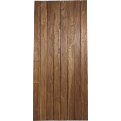 HSM Collection-Rechthoekig Tuintafelblad-220x100x4-Naturel-Teak