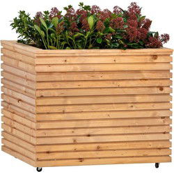 Bloembak RCW Krefeld 60x80x60 cm / op wieltjes Tuindeco