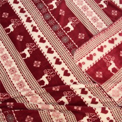 Unique Living | Winter plaid 130x160cm rood