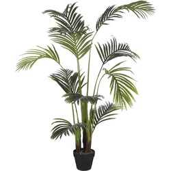 Mica Decorations Areca Palm Kunstplant - 50x50x150 cm - Groen