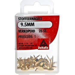 Stoffeernagels 9,5mm verk 25st