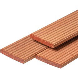 Vlonderplank bangkirai 2,1x14,5x430 cm Tuindeco