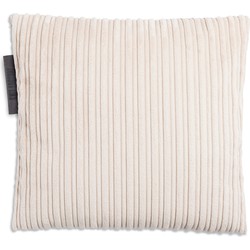 Knit Factory Sam Sierkussen - Beige - 50x50 cm - Inclusief kussenvulling