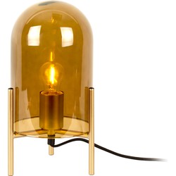 Leitmotiv - Tafellamp Glass Bell - Mosgroen