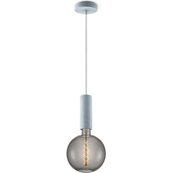 Home sweet home hanglamp Saga beton Spiral g180 - smoke