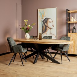 Starfurn Eettafel Denver | 240 cm | Ovaal